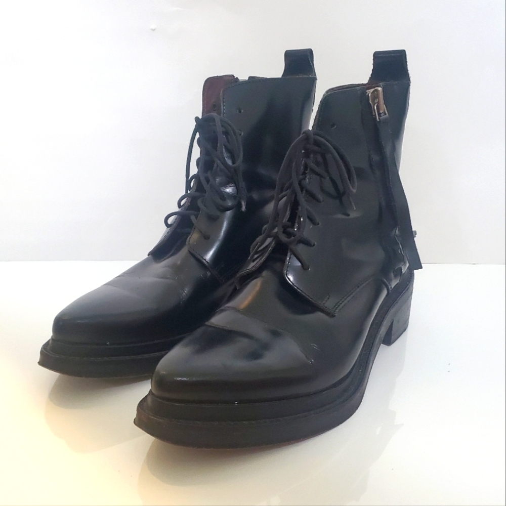 ACNE STUDIOS - Black Leather Boots